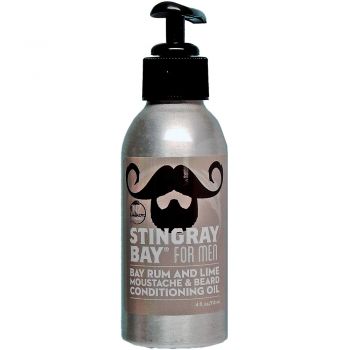 Bay Rum and Lime Mustache and Beard Conditioning Oil